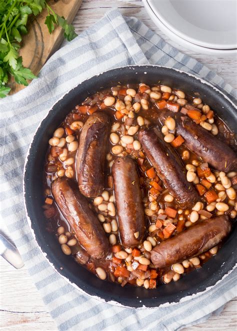 Venison Sausage & Bean Casserole