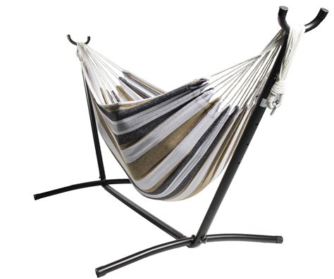 Arlmont & Co. Julio Double Camping Hammock with Stand & Reviews | Wayfair