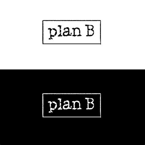 Plan B Logo Attempt by portheiusJ on DeviantArt