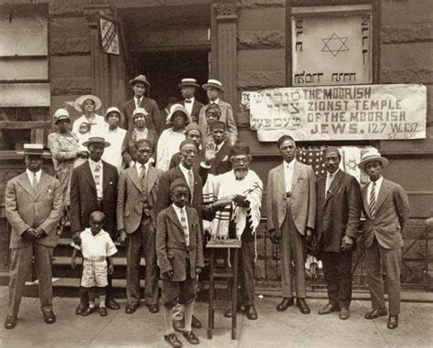 The Moorish Zionist Temple of the Moorish Jews, Harlem, NYC c. 19 ...