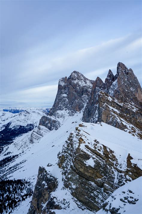 How to Visit Seceda, Italy: Dolomites in the Winter - a life of adventures