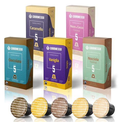 Gourmesso Fairtrade Flavored Nespresso Pods