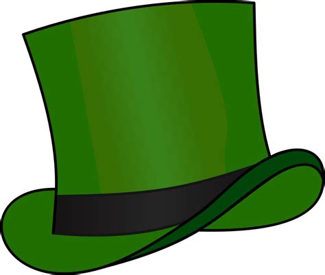 Top hat green - Openclipart