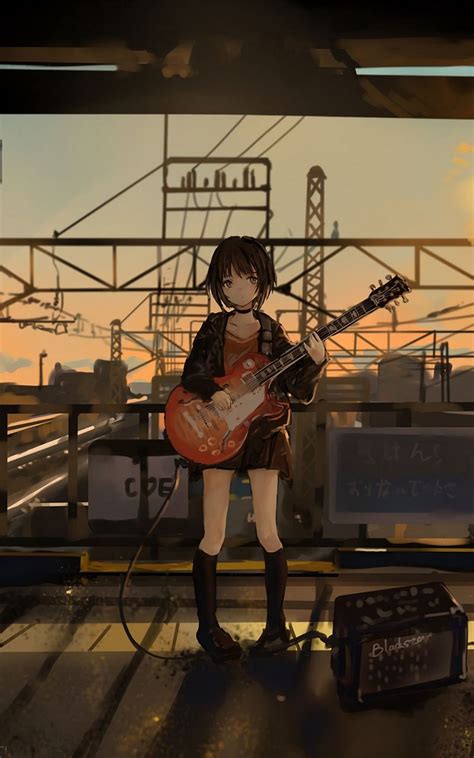 #anime #art #electricguitar #girl #guitar #musician #Anime. Read more ...