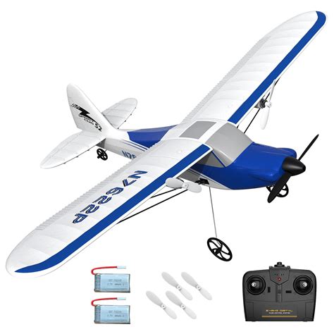 Buy VOLANTEXRC RC Plane Ready to Fly for Beginners, 2.4Ghz 2-CH Remote Control Airplane RTF for ...