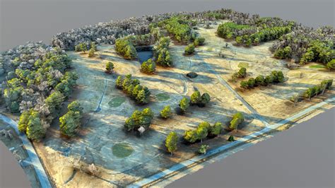 Golf Course - Download Free 3D model by johnnokomis [6d2eeed] - Sketchfab