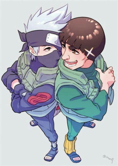 Kakashi Hatake and Might Guy! | Kakashi, Anime naruto, Naruto kakashi