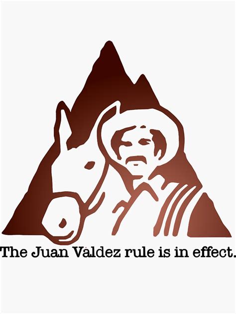 "Juan Valdez" Sticker for Sale by MonikaTrujillo | Redbubble