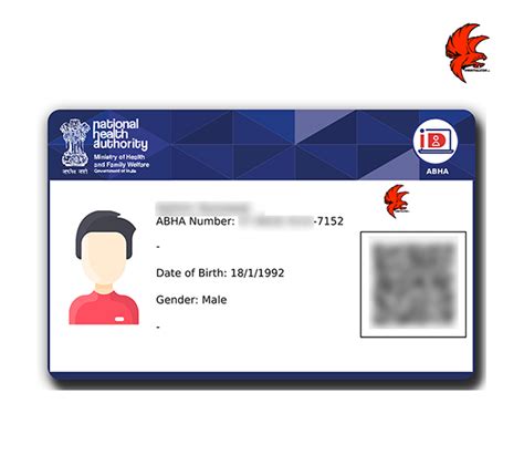 ABHA | Ayushman Bharat PVC Card - Printfalcon - One Click Pvc Card