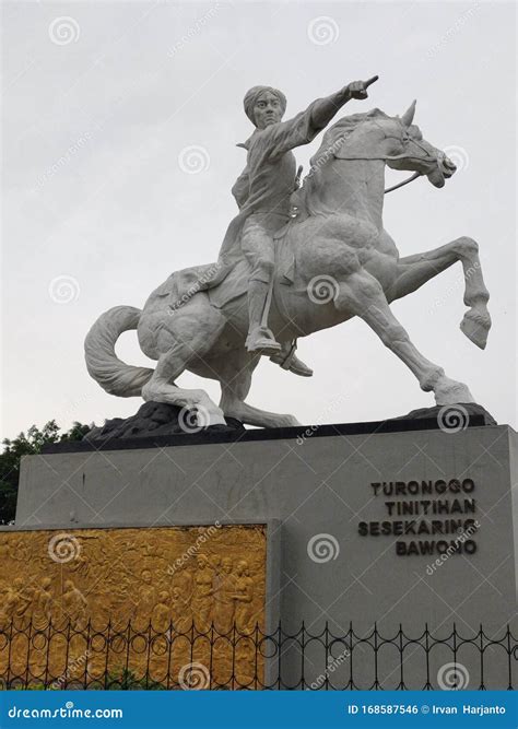 Statue of Prince Diponegoro Editorial Photo - Image of capital ...