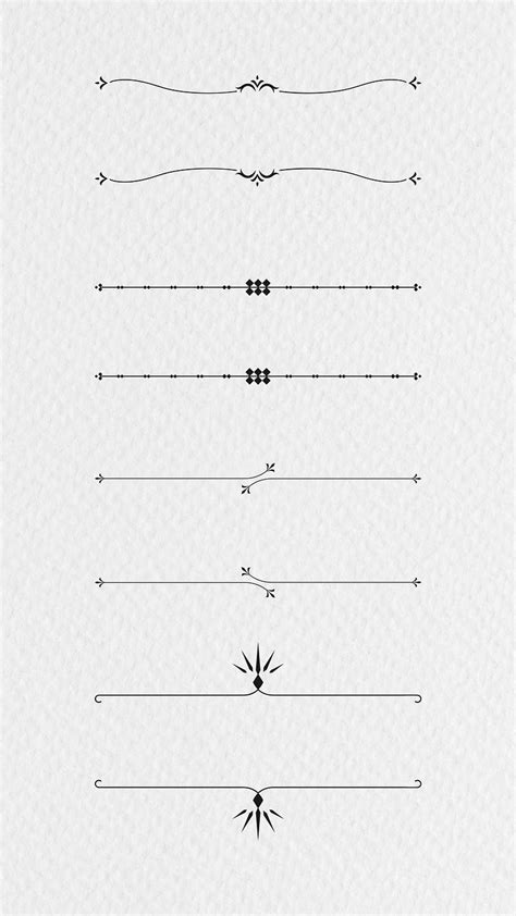 Classic dividers set