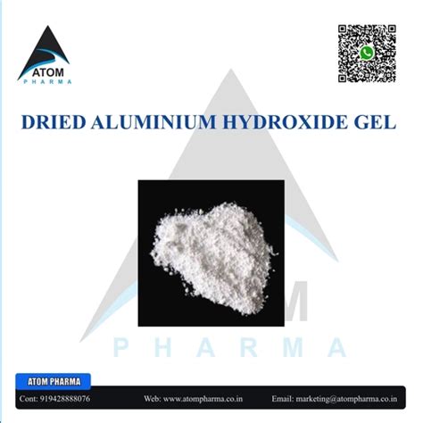 Dried Aluminium Hydroxide Gel at Best Price in Surat | Atom Pharma