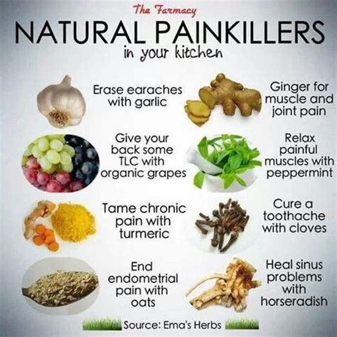 Pain Relief: Natural pain relief More