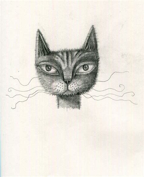 Cat with frazzled whiskers pencil drawing | Cute cat tattoo, Cat sketch ...