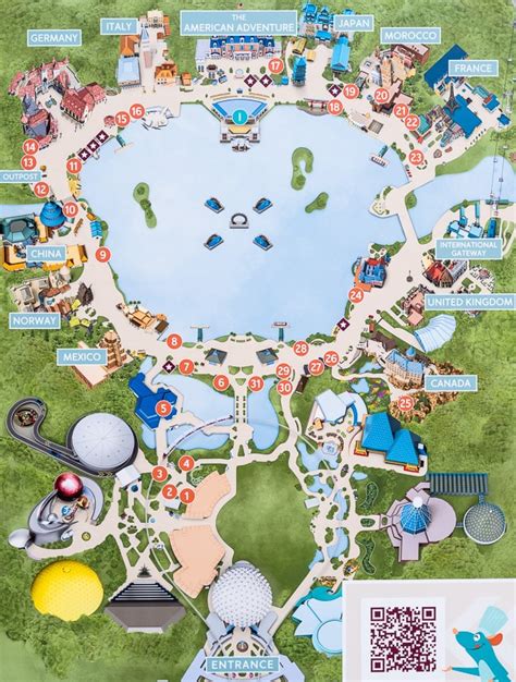 EPCOT Food & Wine Festival Booth Map - Disney Tourist Blog