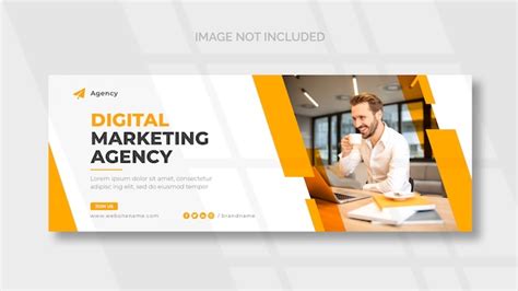 Free PSD | Digital marketing Facebook cover page template