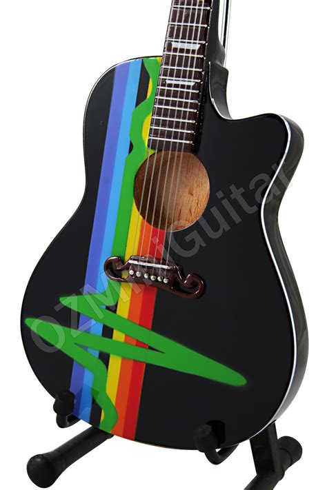 Miniature Acoustic Guitar PINK FLOYD - OZMiniGuitar