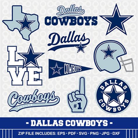 Dallas Cowboys Svg Bundle, Cowboys Svg, Dallas Cowboys Logo, Dallas Clipart, Football SVG Bundle ...