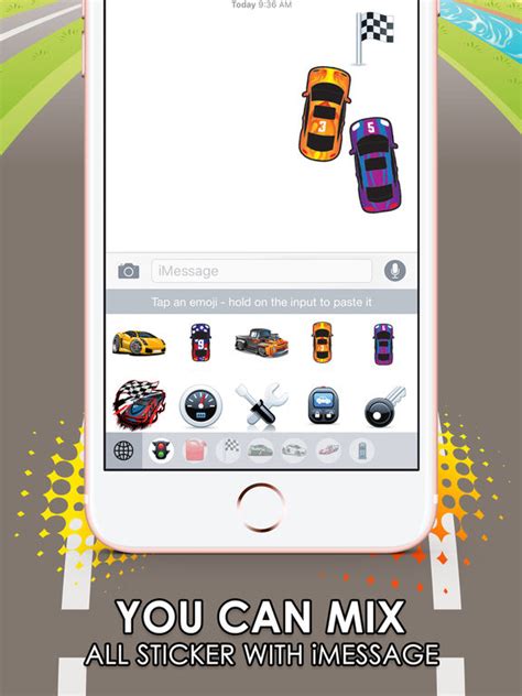 App Shopper: Super Car Emoji Stickers Keyboard Themes ChatStick (Utilities)