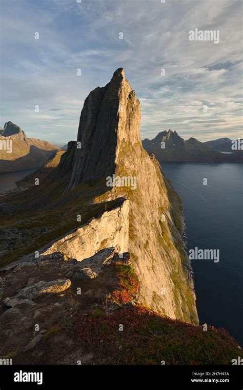 Segla mountain, Senja island, Troms, Norway Stock Photo - Alamy