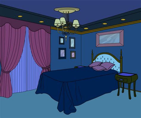 Cartoon Bedroom Clipart