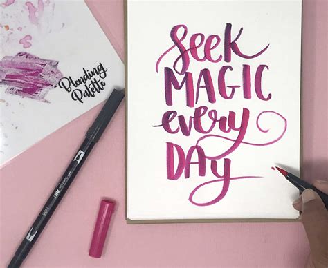 Hand Lettering Quotes: 3 Ways - Tombow USA Blog