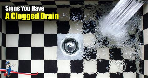 Warning Signs You Might Have A Clogged Drain