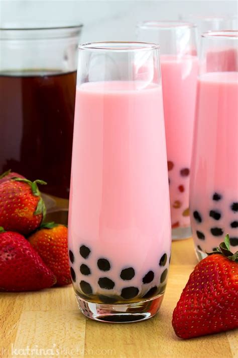 Strawberry Milk Bubble Tea