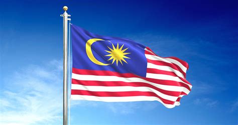 Warna Dan Lambang Bendera Malaysia Tanpa Warna - IMAGESEE