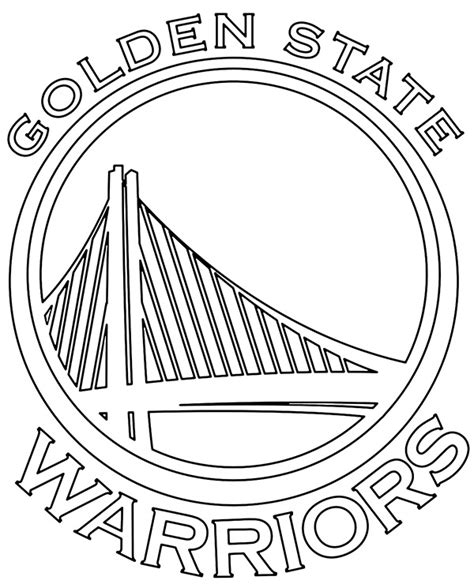 Printable Golden State Warriors logo