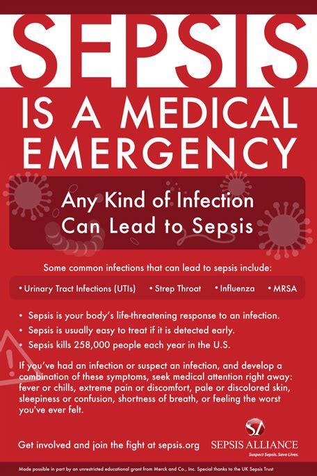 Posters and Infographics - Sepsis Alliance