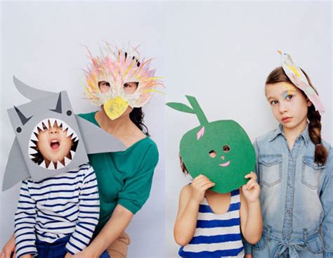 10 DIY Cardboard & Paper Masks for Halloween ⋆ Handmade Charlotte