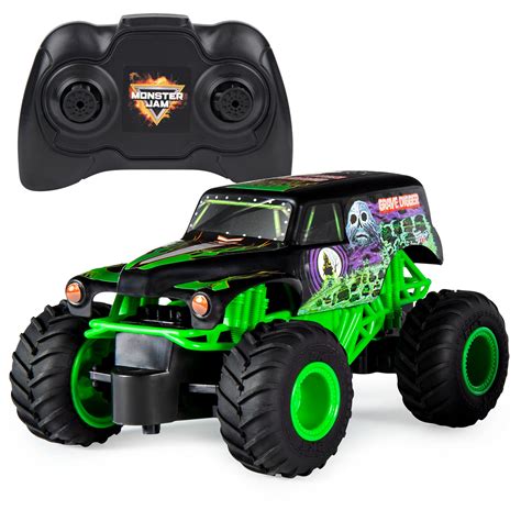 Monster Jam , Official Grave Digger Remote Control Monster Truck Toy, 1 ...