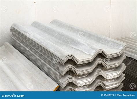 Asbestos roof stock image. Image of construction, industry - 25410173