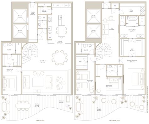 The Residences at 1428 Brickell | Floorplans