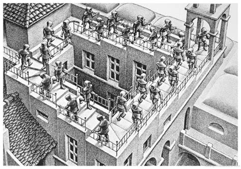 M.C. ESCHER – RELATIVITY (1953) | Artschaft.com