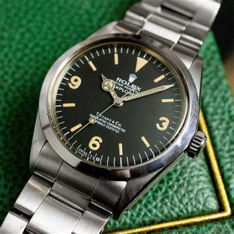 Rolex Explorer 1016 'Tiffany & Co.' - AMSTERDAM VINTAGE WATCHES