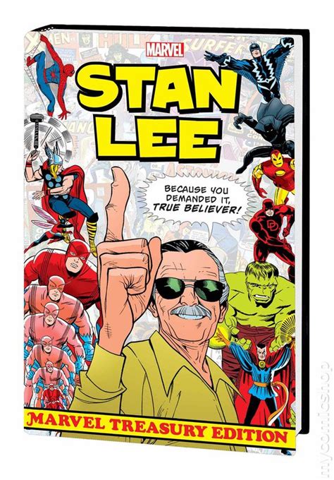 Stan Lee Marvel Treasury Edition HC (2016 Marvel) comic books