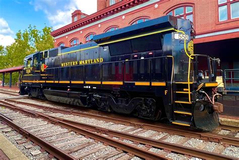 WMSR debuts Western Maryland-painted locomotive - Trains