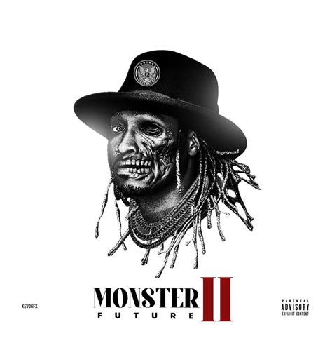 Graphic Designer on Instagram: “@future Monster 2 • Concept cover art by @kevogfx . . . . . # ...