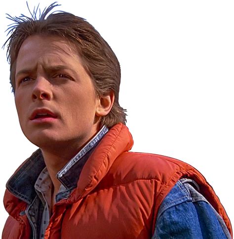 Back to the Future 1985 Marty McFly PNG. by ENT2PRI9SE on DeviantArt