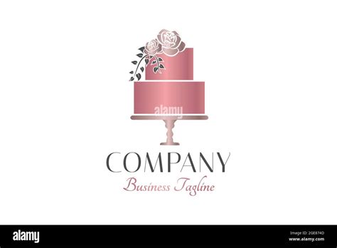 Elegant Cake Logo Design Stock Vector Image & Art - Alamy