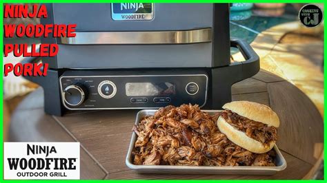 NINJA WOODFIRE OUTDOOR GRILL SMOKED PULLED PORK! Ninja Woodfire Grill ...