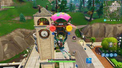 Fortnite: where to dance on top of a Clock Tower, Pink Tree, and Giant Porcelain Throne