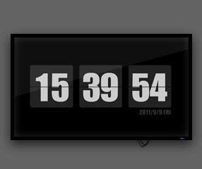 Flip Clock Screensaver by alexzhu on DeviantArt