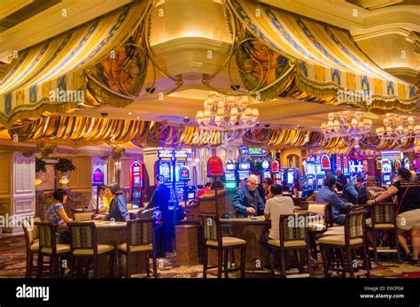 Bellagio hotel casino interior hi-res stock photography and images - Alamy