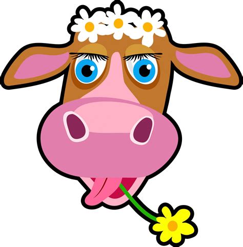 Cartoon Cow Faces - ClipArt Best