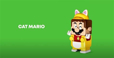 How do you make Lego Super Mario even better? By adding a catsuit