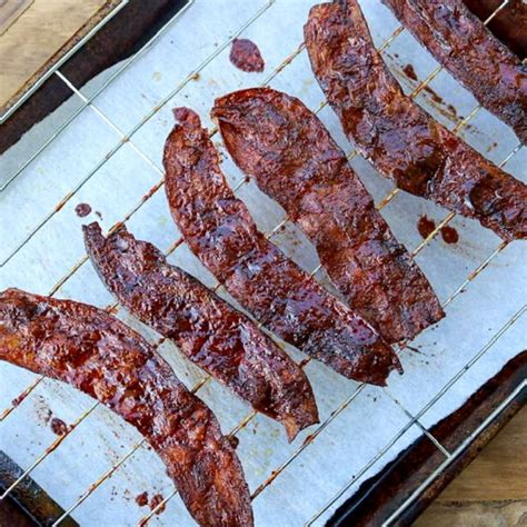 How to Make the Best Vegan Banana Peel Bacon - garden grub