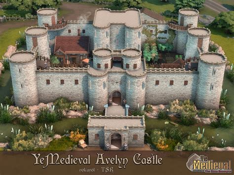 The Sims Resource - Ye Medieval Avelyn Castle / TSR CC Only